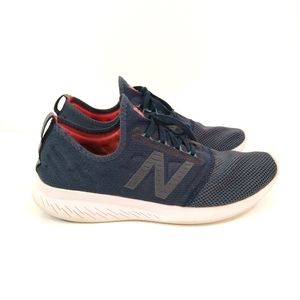 New Balance Mens 9.5 Navy Running Shoes Fuel Core